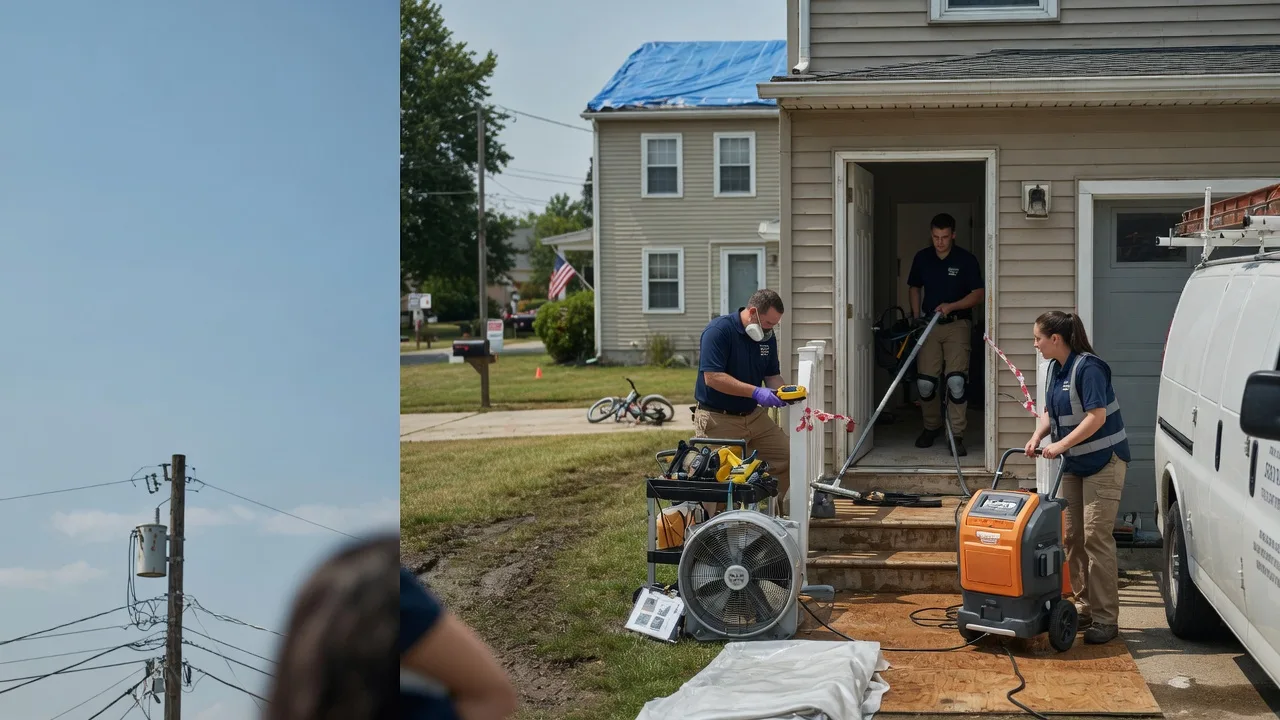 Water Damage Repair in Florien, LA near me
